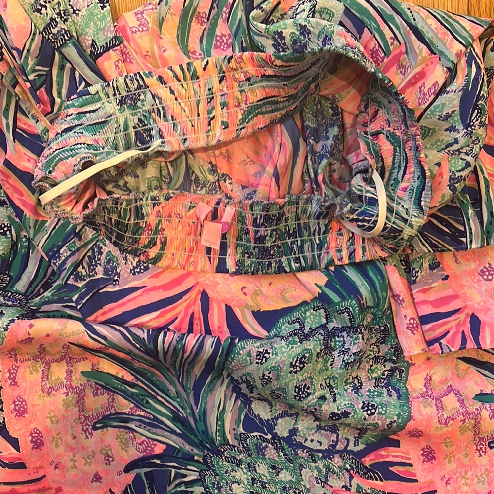 Lilly Pulitzer Dress - Tobyn Tunic off the Shoulder - Picture 9 of 15